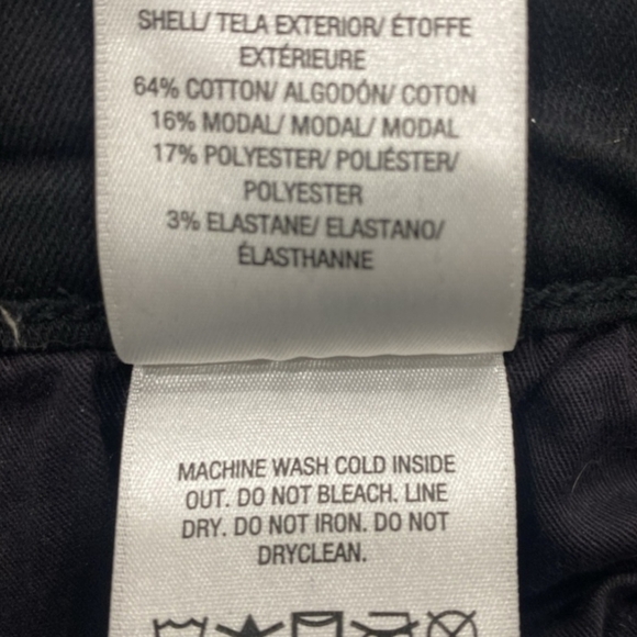 Hudson Black And Silver Metalic Barbara Super Skinny Jeans Size 29 - Picture 6 of 6